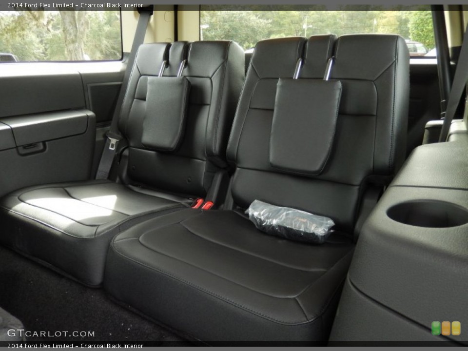 Charcoal Black Interior Rear Seat for the 2014 Ford Flex Limited #87899187