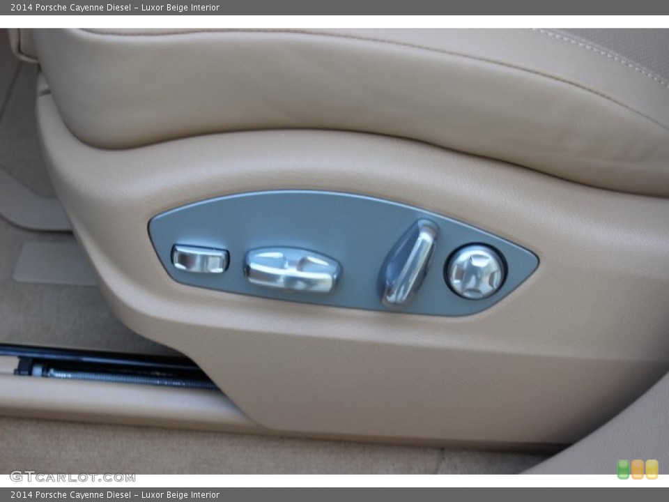 Luxor Beige Interior Controls for the 2014 Porsche Cayenne Diesel #87906097