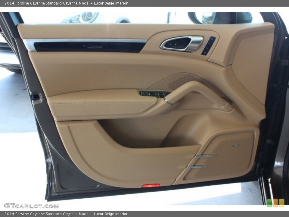 Luxor Beige Interior Door Panel for the 2014 Porsche Cayenne  #87906478