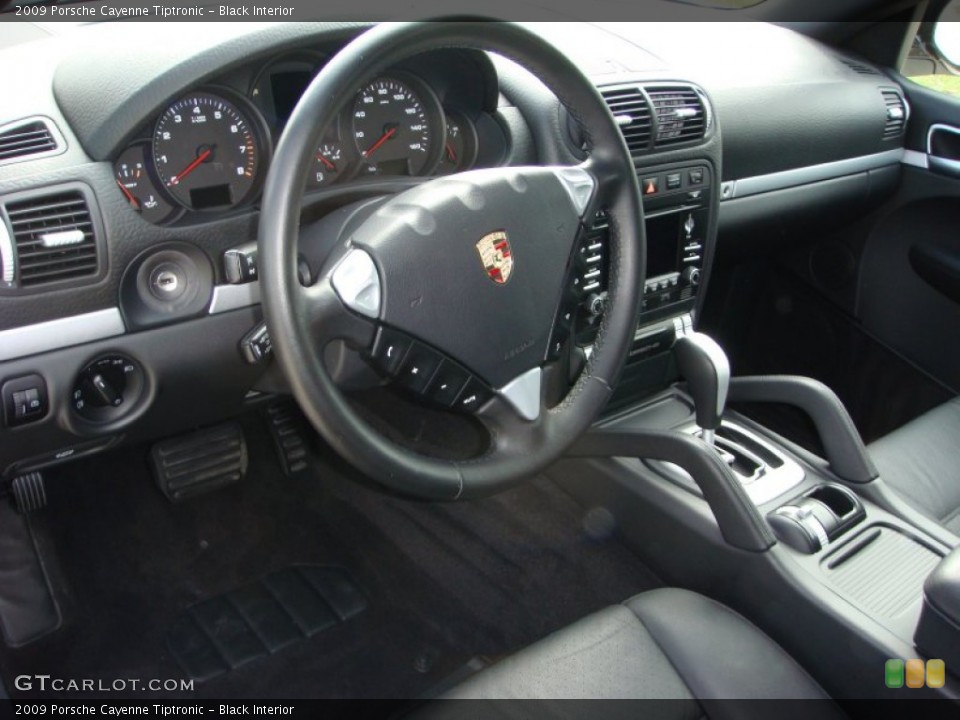 Black Interior Dashboard for the 2009 Porsche Cayenne Tiptronic #87906537