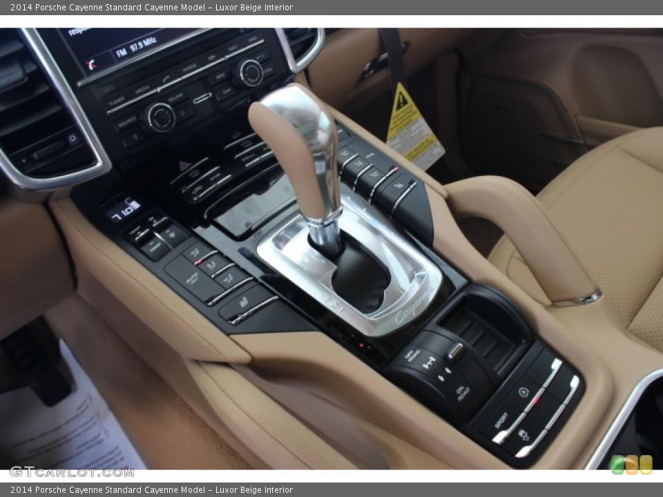 Luxor Beige Interior Transmission for the 2014 Porsche Cayenne  #87906547