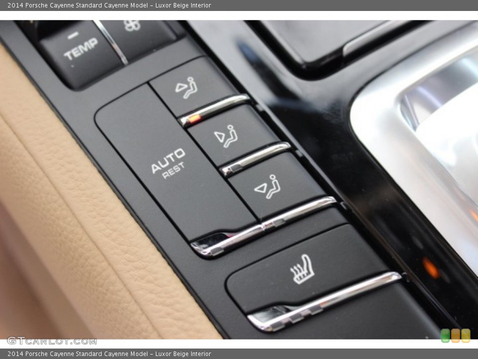 Luxor Beige Interior Controls for the 2014 Porsche Cayenne  #87906604
