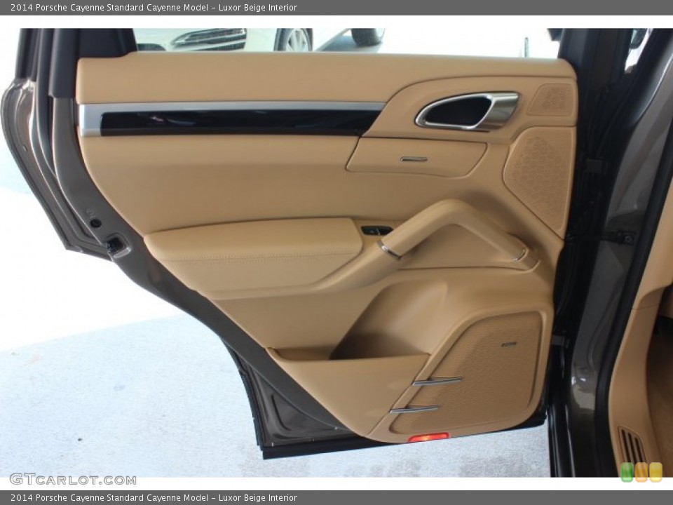 Luxor Beige Interior Door Panel for the 2014 Porsche Cayenne  #87906634