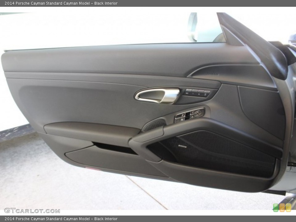 Black Interior Door Panel for the 2014 Porsche Cayman  #87907396