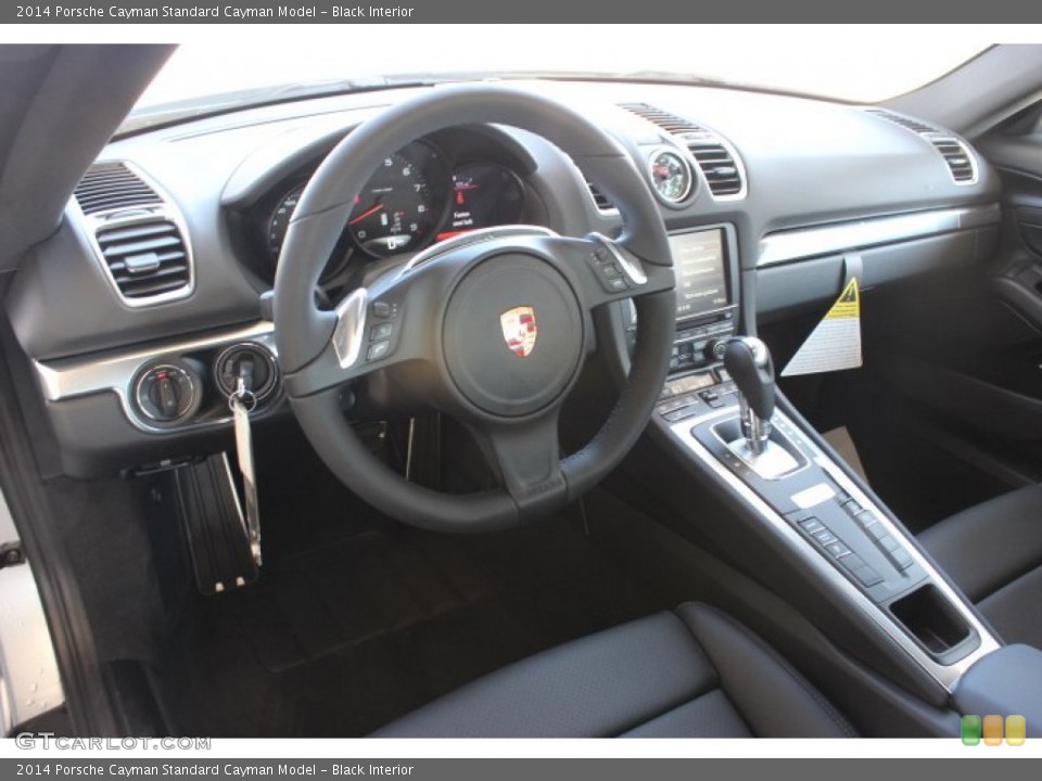 Black Interior Dashboard for the 2014 Porsche Cayman  #87907417