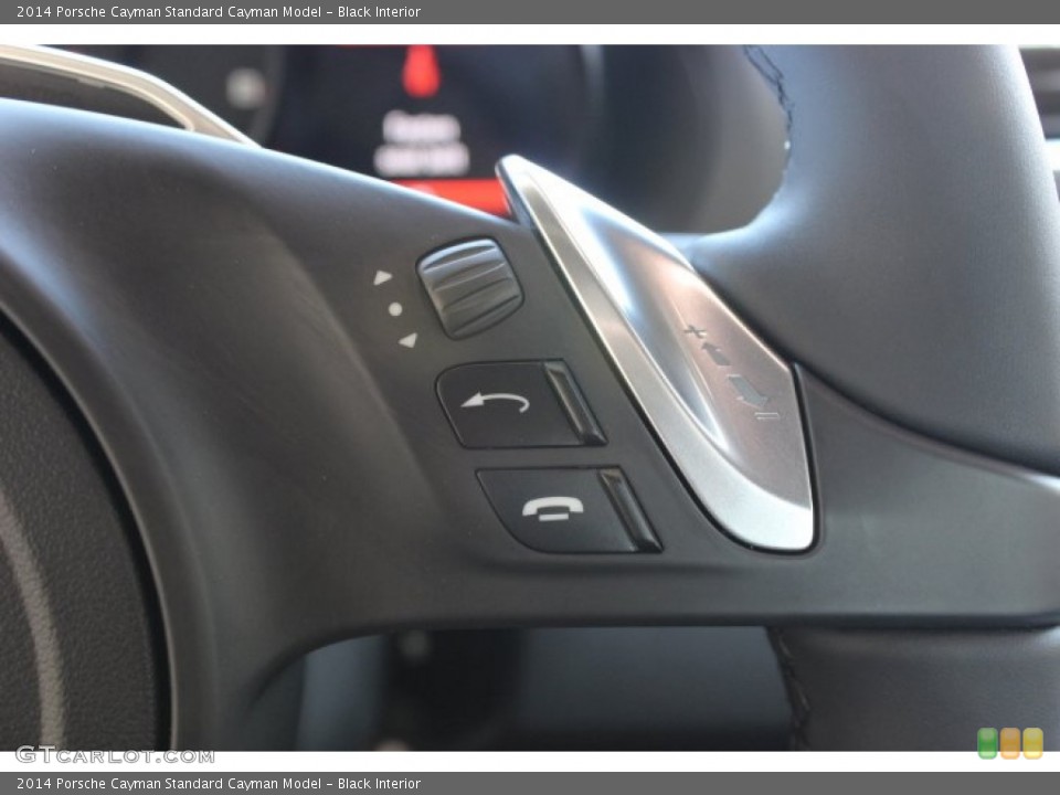 Black Interior Controls for the 2014 Porsche Cayman  #87907498