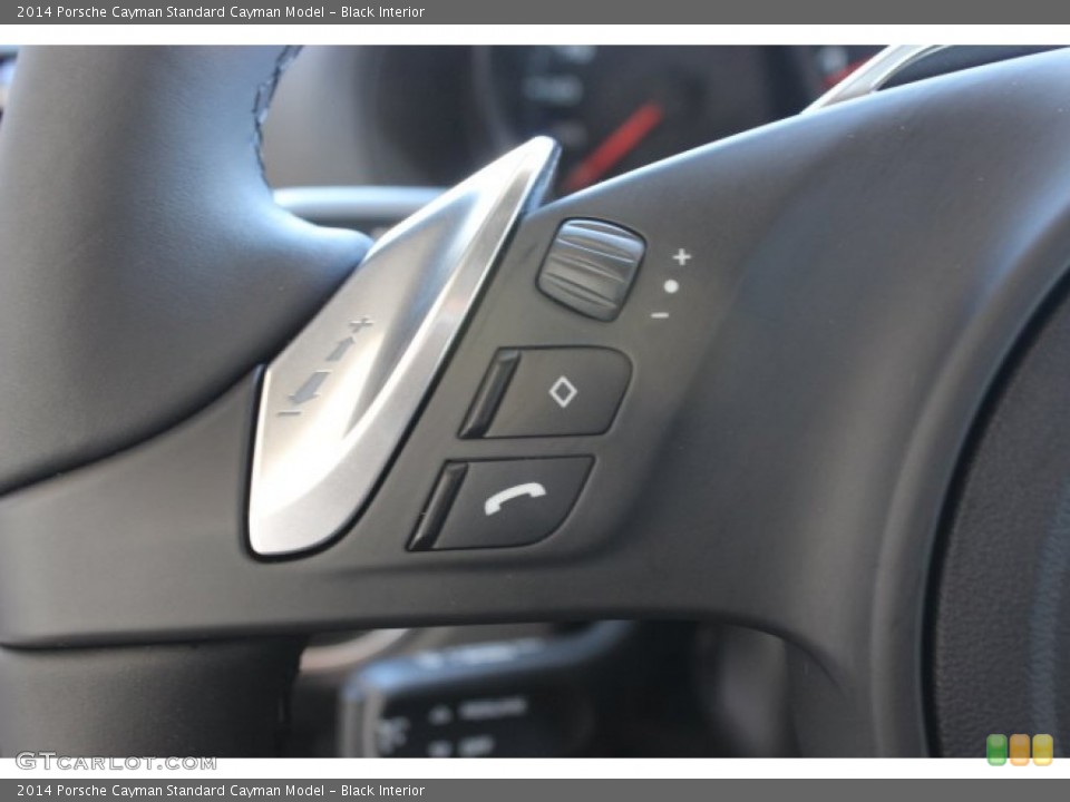 Black Interior Controls for the 2014 Porsche Cayman  #87907507
