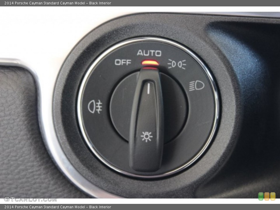 Black Interior Controls for the 2014 Porsche Cayman  #87907519