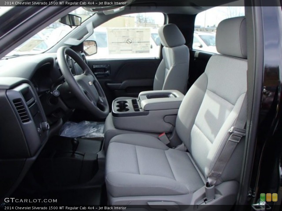 Jet Black Interior Front Seat for the 2014 Chevrolet Silverado 1500 WT Regular Cab 4x4 #87912978