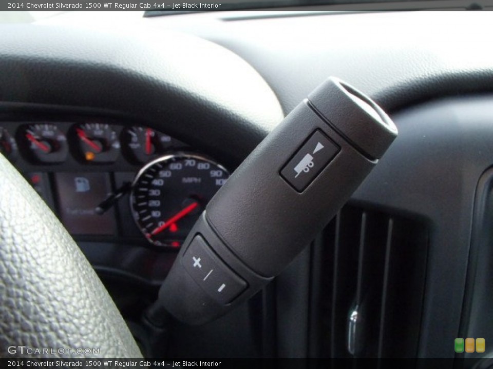 Jet Black Interior Transmission for the 2014 Chevrolet Silverado 1500 WT Regular Cab 4x4 #87913180