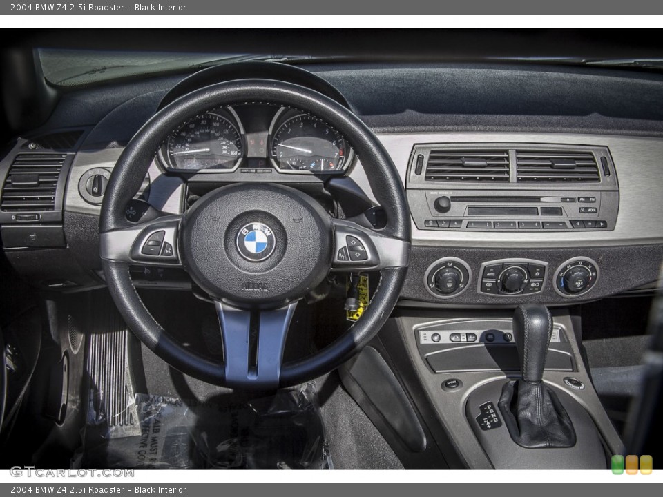 Black Interior Dashboard for the 2004 BMW Z4 2.5i Roadster #87914676