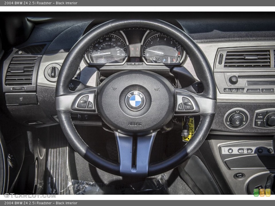 Black Interior Steering Wheel for the 2004 BMW Z4 2.5i Roadster #87915027