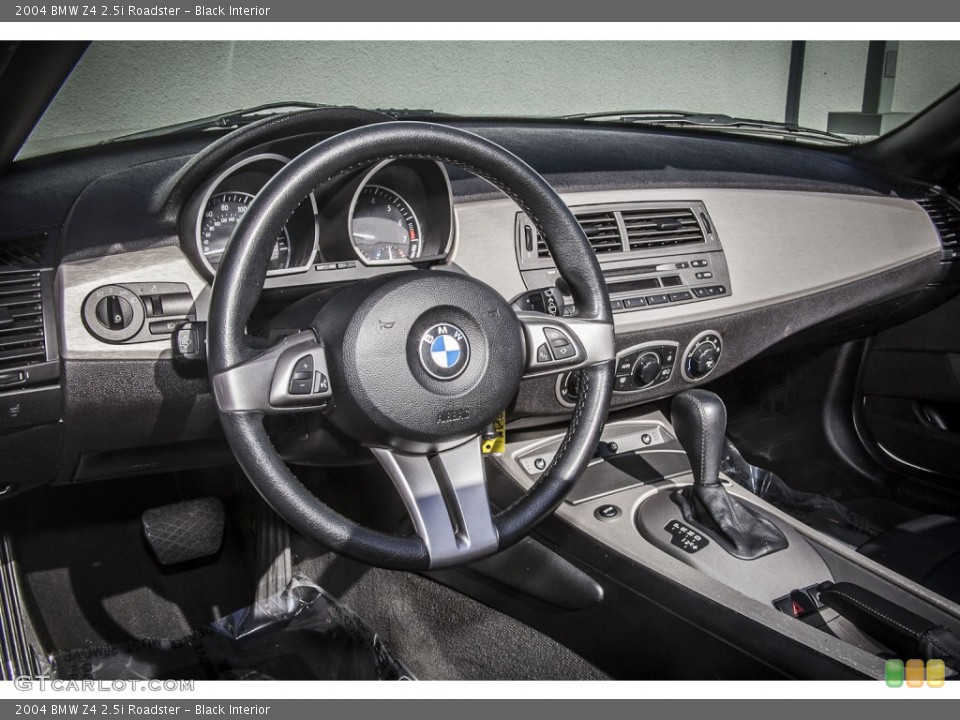 Black Interior Dashboard for the 2004 BMW Z4 2.5i Roadster #87915139