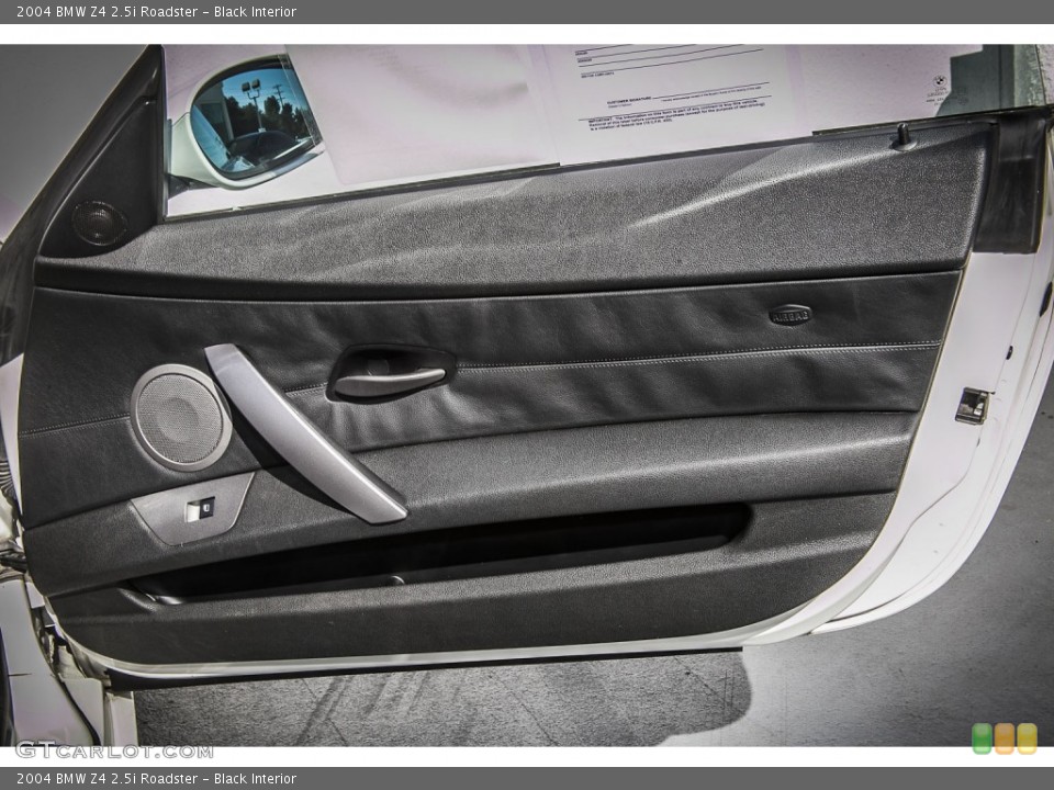Black Interior Door Panel for the 2004 BMW Z4 2.5i Roadster #87915345