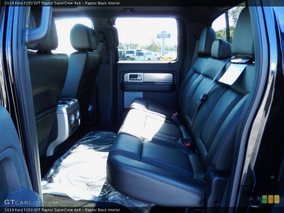 Raptor Black Interior Rear Seat for the 2014 Ford F150 SVT Raptor SuperCrew 4x4 #87915564