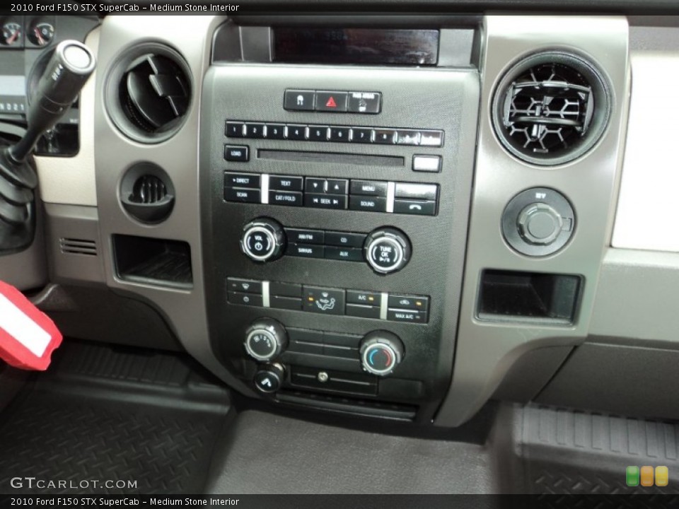 Medium Stone Interior Controls for the 2010 Ford F150 STX SuperCab #87918060