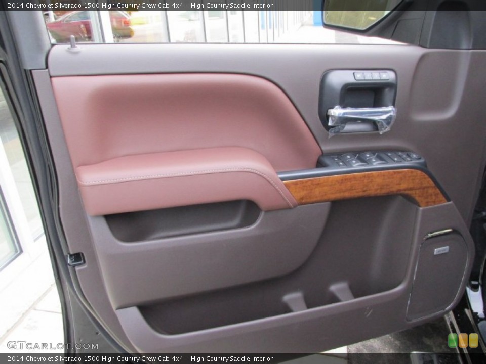 High Country Saddle Interior Door Panel for the 2014 Chevrolet Silverado 1500 High Country Crew Cab 4x4 #87918336