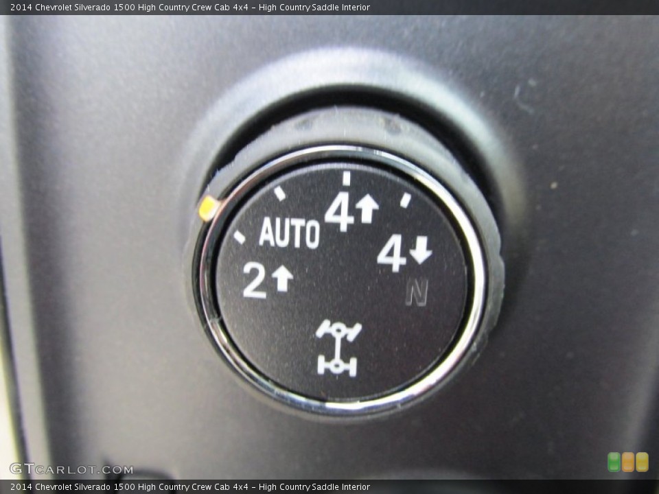 High Country Saddle Interior Controls for the 2014 Chevrolet Silverado 1500 High Country Crew Cab 4x4 #87918495