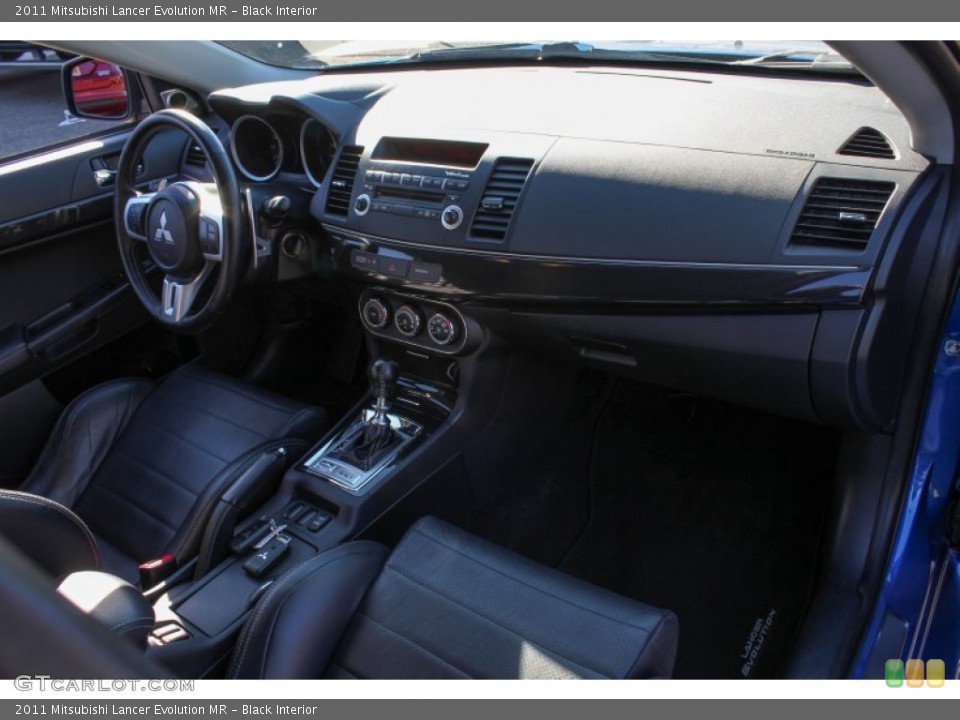 Black Interior Dashboard for the 2011 Mitsubishi Lancer Evolution MR #87918896