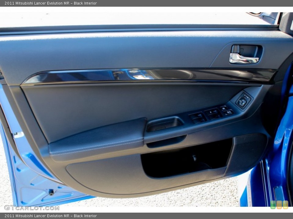 Black Interior Door Panel for the 2011 Mitsubishi Lancer Evolution MR #87918934