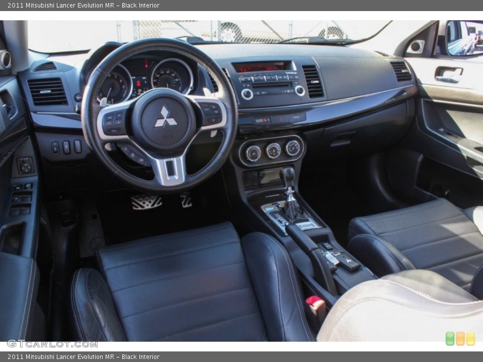 Black Interior Prime Interior for the 2011 Mitsubishi Lancer Evolution MR #87919104