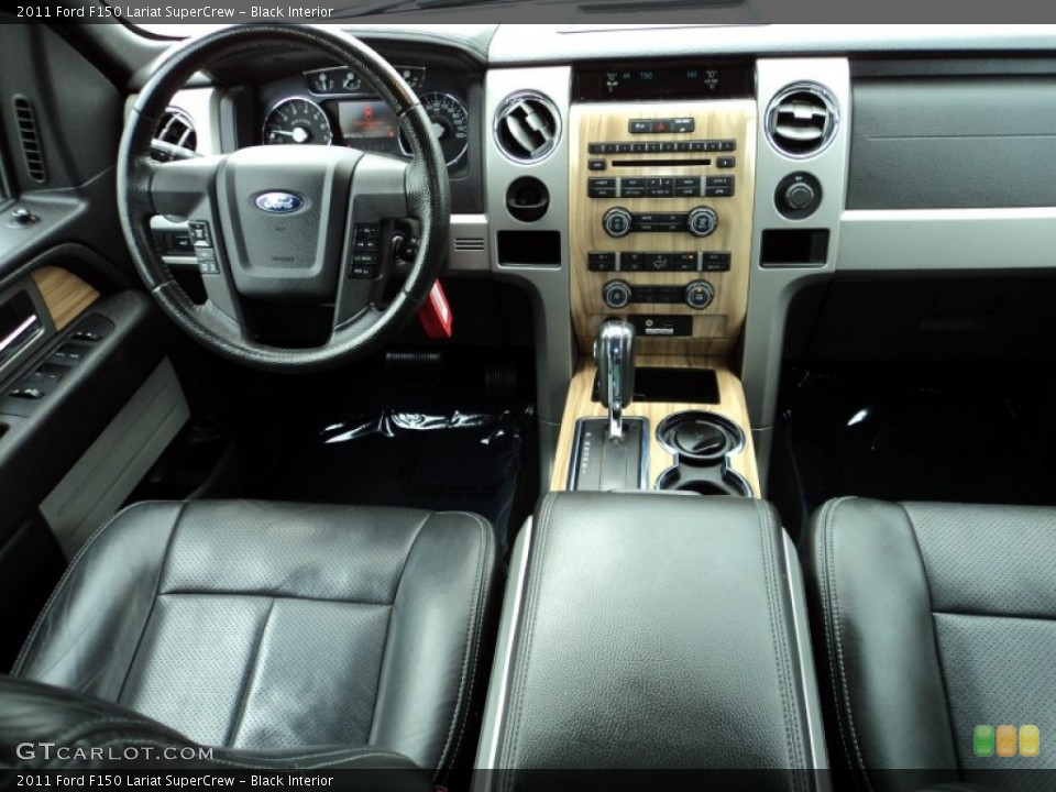 Black Interior Dashboard for the 2011 Ford F150 Lariat SuperCrew #87919731