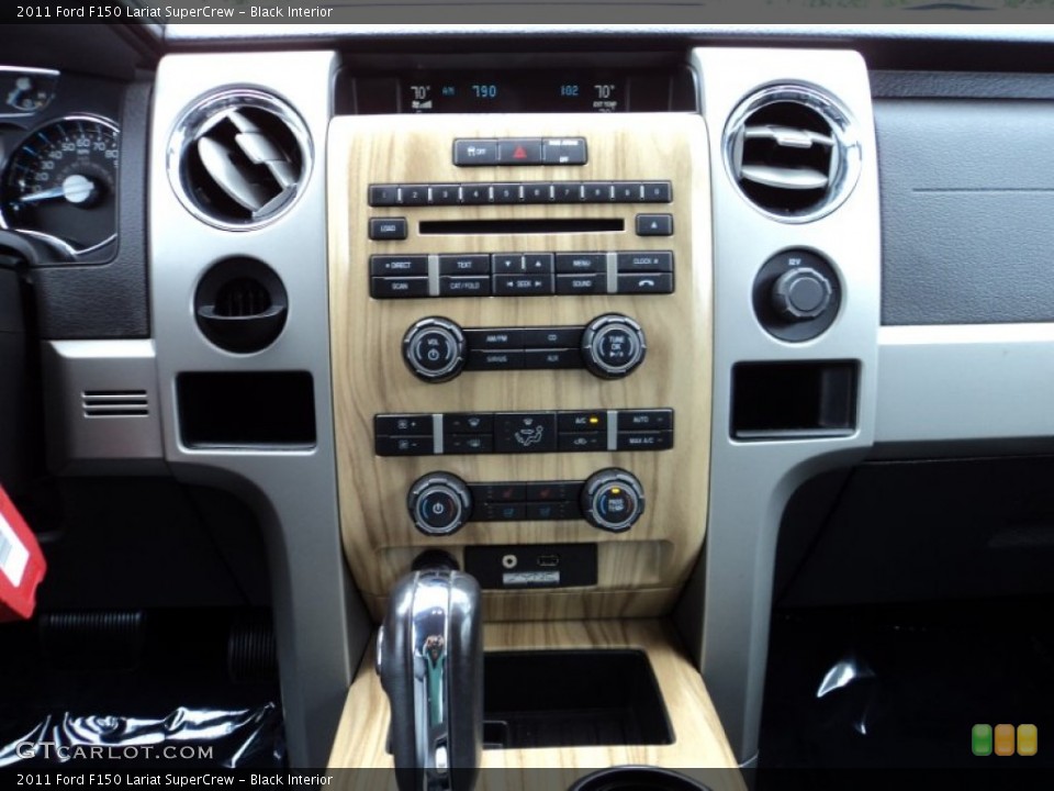 Black Interior Controls for the 2011 Ford F150 Lariat SuperCrew #87919779