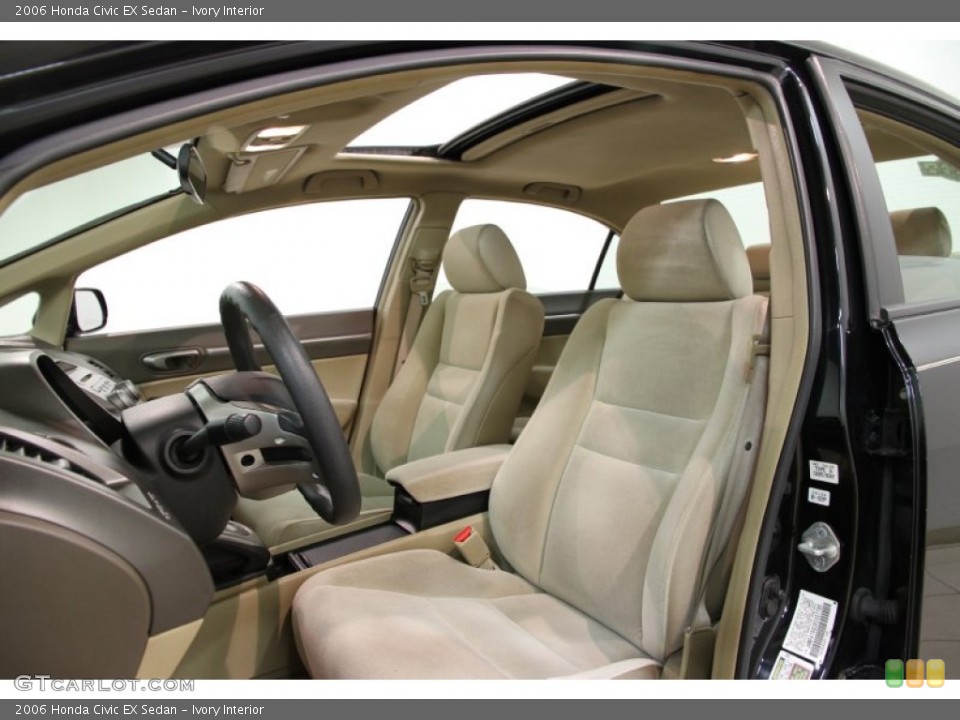 Ivory Interior Photo for the 2006 Honda Civic EX Sedan #87922863
