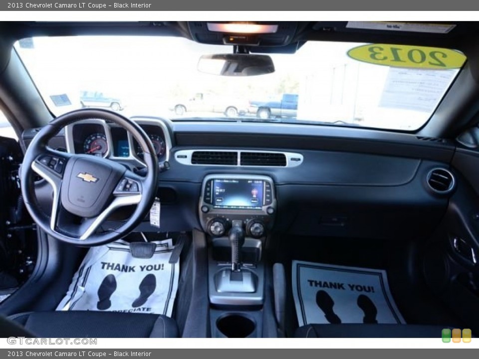 Black Interior Dashboard for the 2013 Chevrolet Camaro LT Coupe #87926060