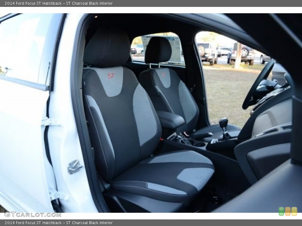 ST Charcoal Black 2014 Ford Focus Interiors