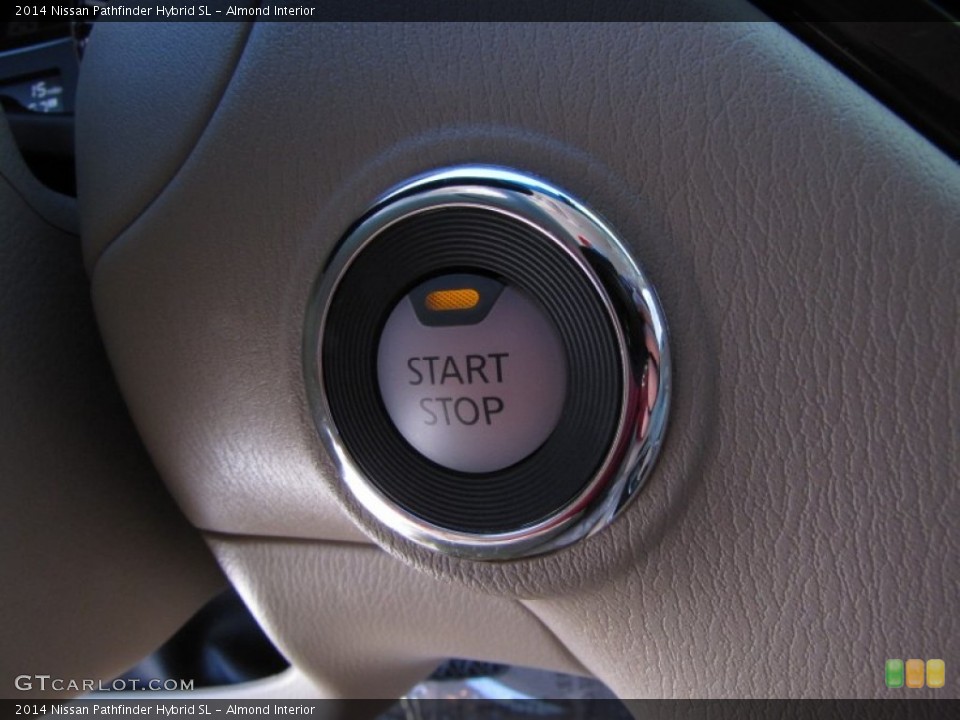 Almond Interior Controls for the 2014 Nissan Pathfinder Hybrid SL #87931275