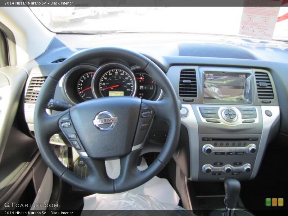 Black Interior Dashboard for the 2014 Nissan Murano SV #87932025