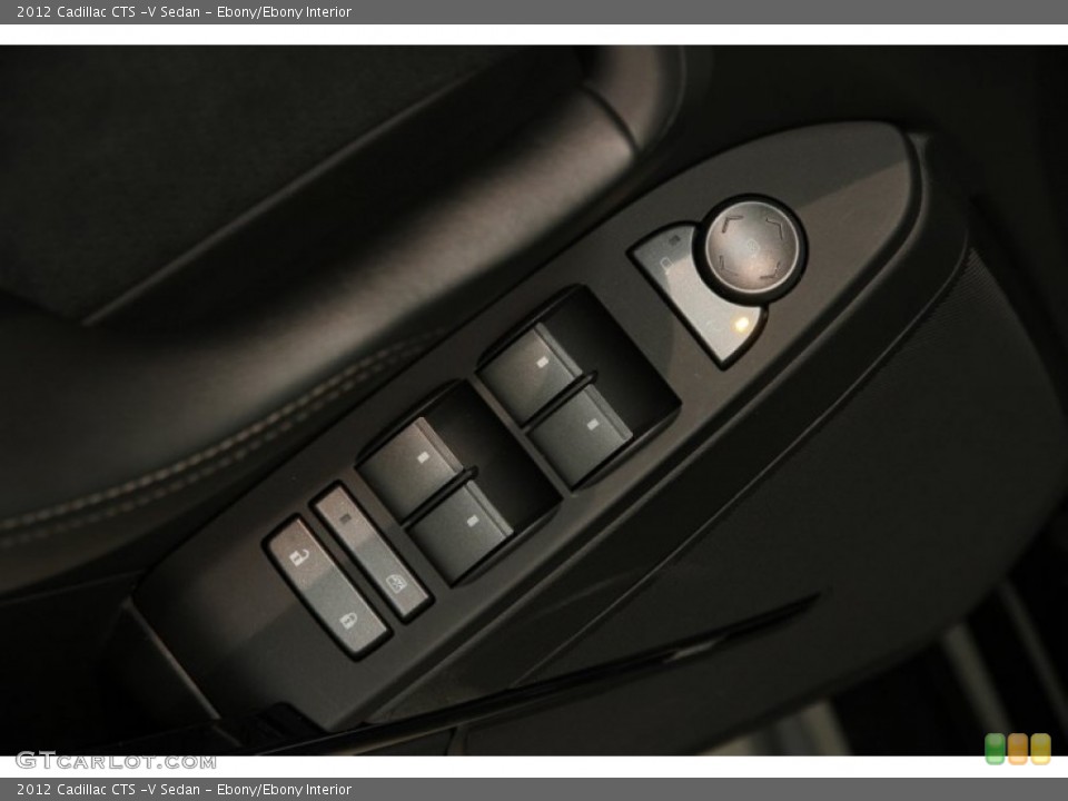 Ebony/Ebony Interior Controls for the 2012 Cadillac CTS -V Sedan #87938847