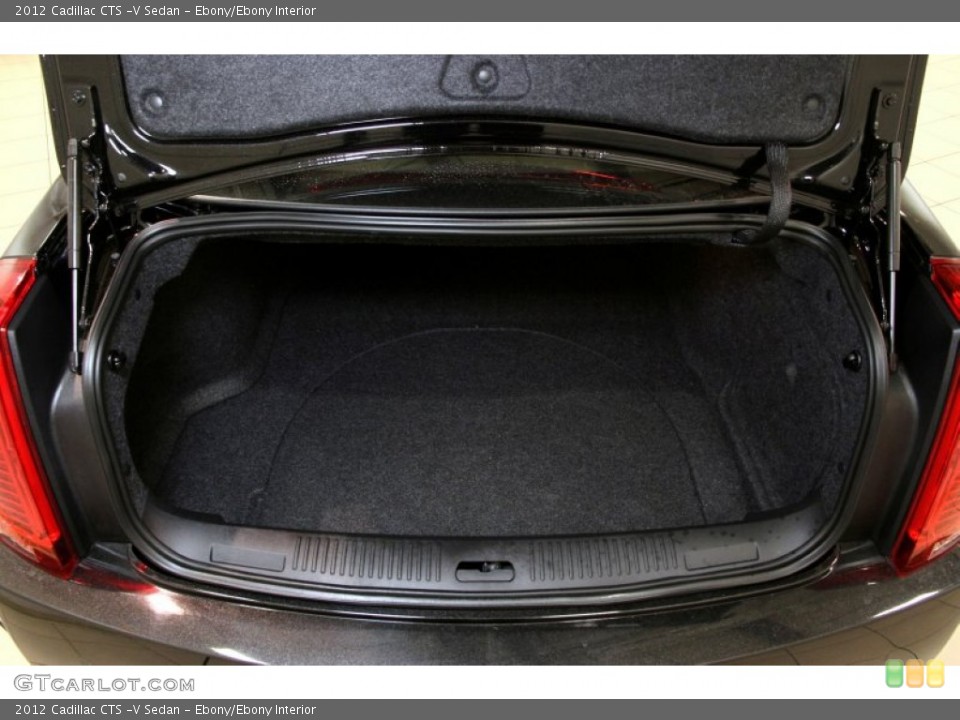 Ebony/Ebony Interior Trunk for the 2012 Cadillac CTS -V Sedan #87939510