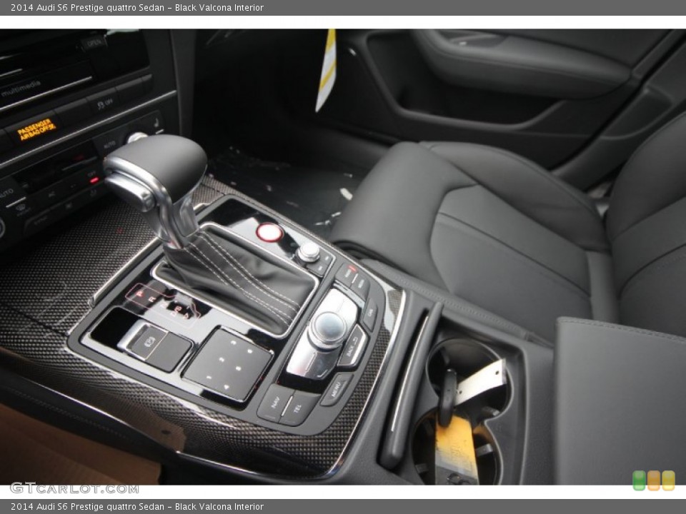 Black Valcona Interior Transmission for the 2014 Audi S6 Prestige quattro Sedan #87940341