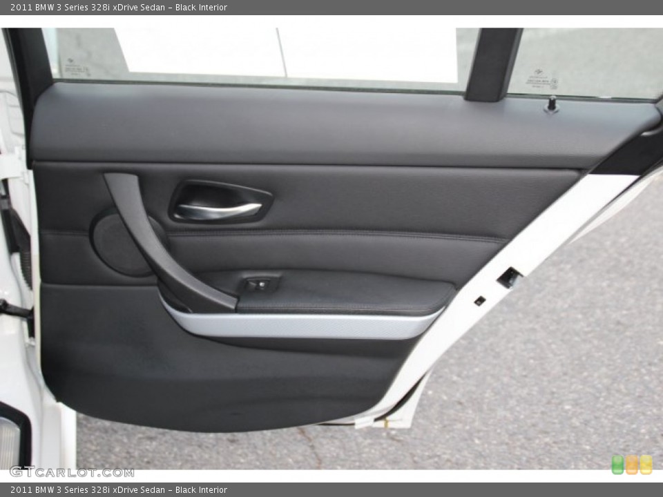 Black Interior Door Panel for the 2011 BMW 3 Series 328i xDrive Sedan #87942704