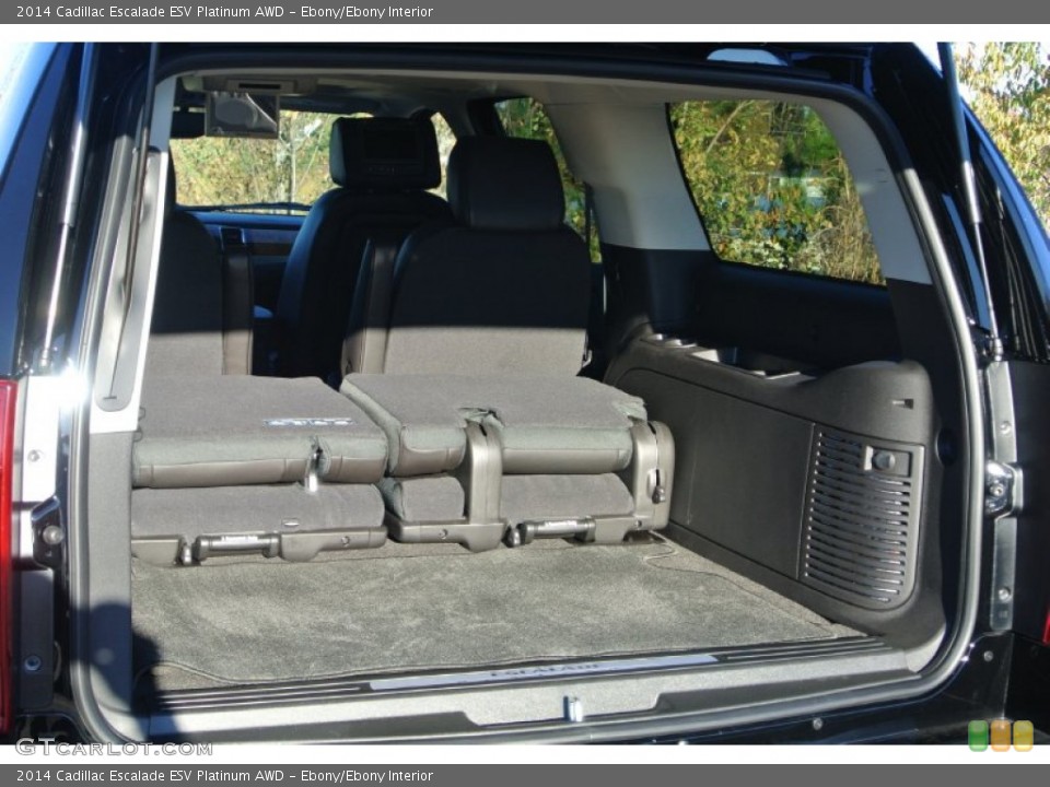 Ebony/Ebony Interior Trunk for the 2014 Cadillac Escalade ESV Platinum AWD #87945192