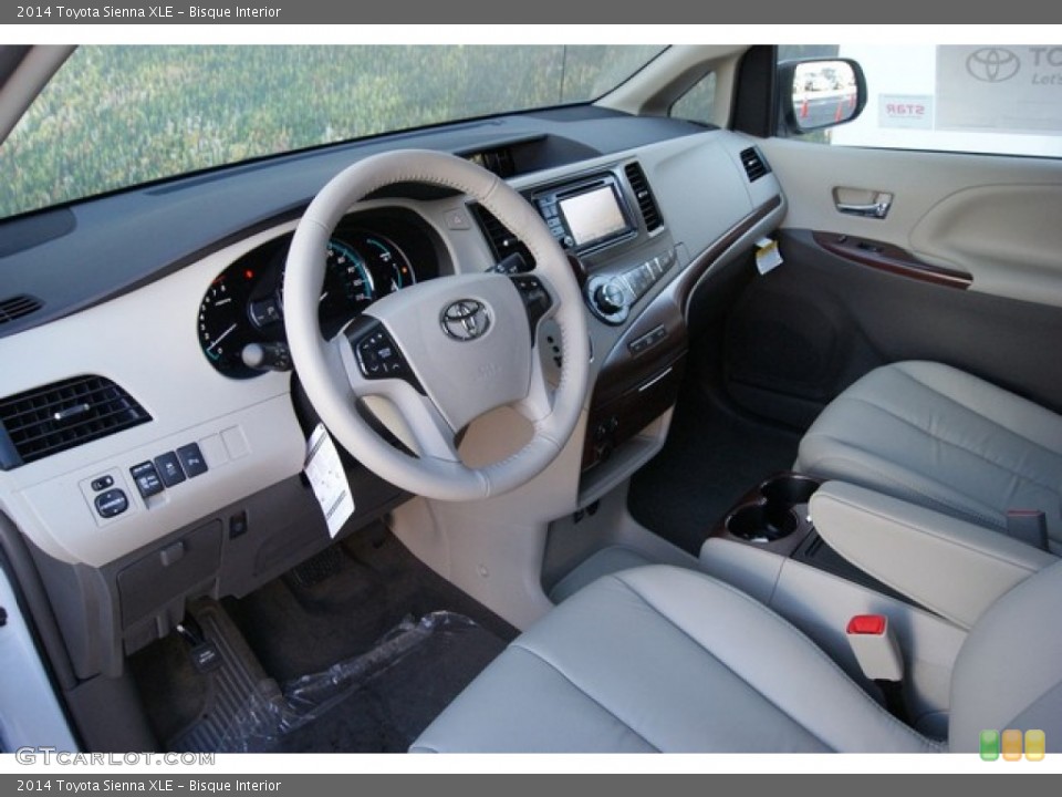 Bisque 2014 Toyota Sienna Interiors