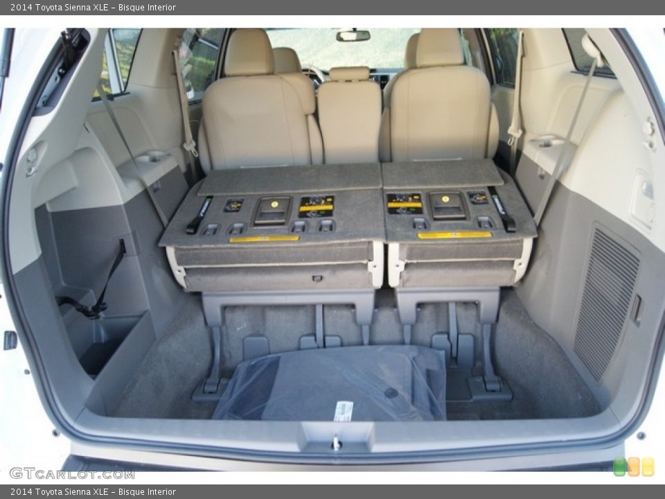 Bisque Interior Trunk for the 2014 Toyota Sienna XLE #87948492