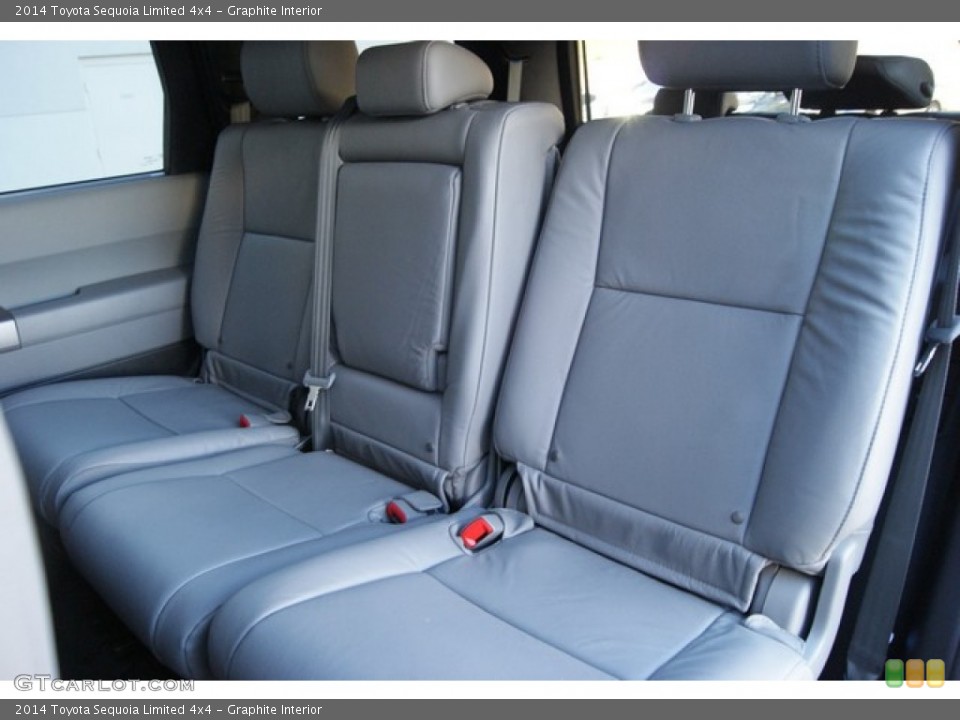 Graphite Interior Rear Seat for the 2014 Toyota Sequoia Limited 4x4 #87948966