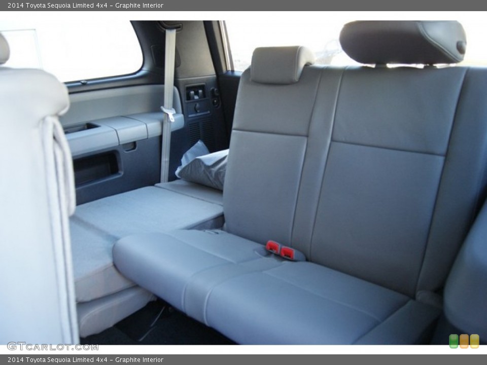 Graphite Interior Rear Seat for the 2014 Toyota Sequoia Limited 4x4 #87948990