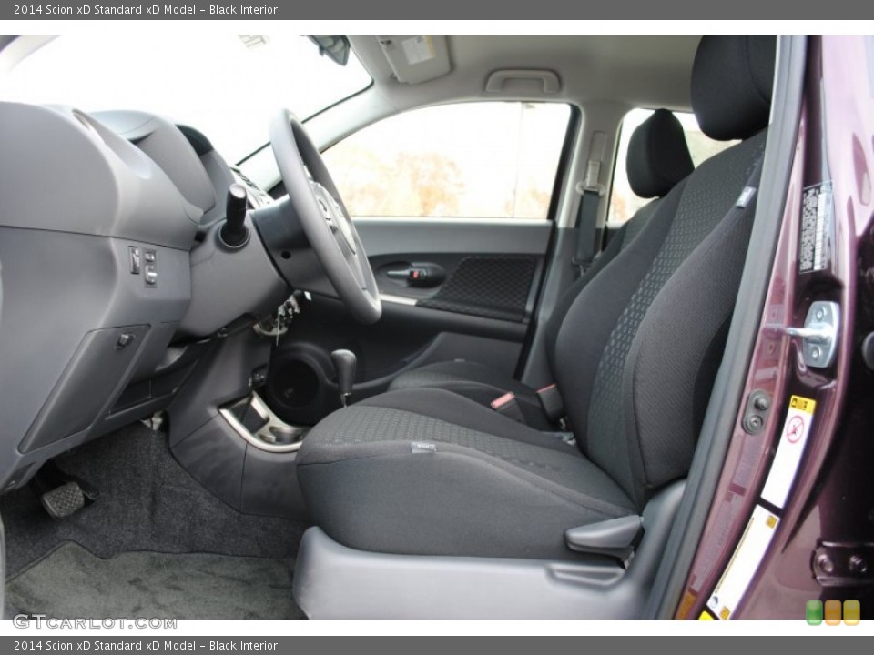 Black Interior Front Seat for the 2014 Scion xD  #87958981