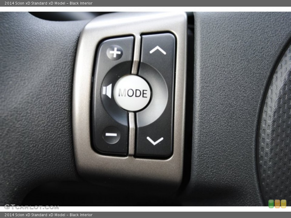 Black Interior Controls for the 2014 Scion xD  #87959226