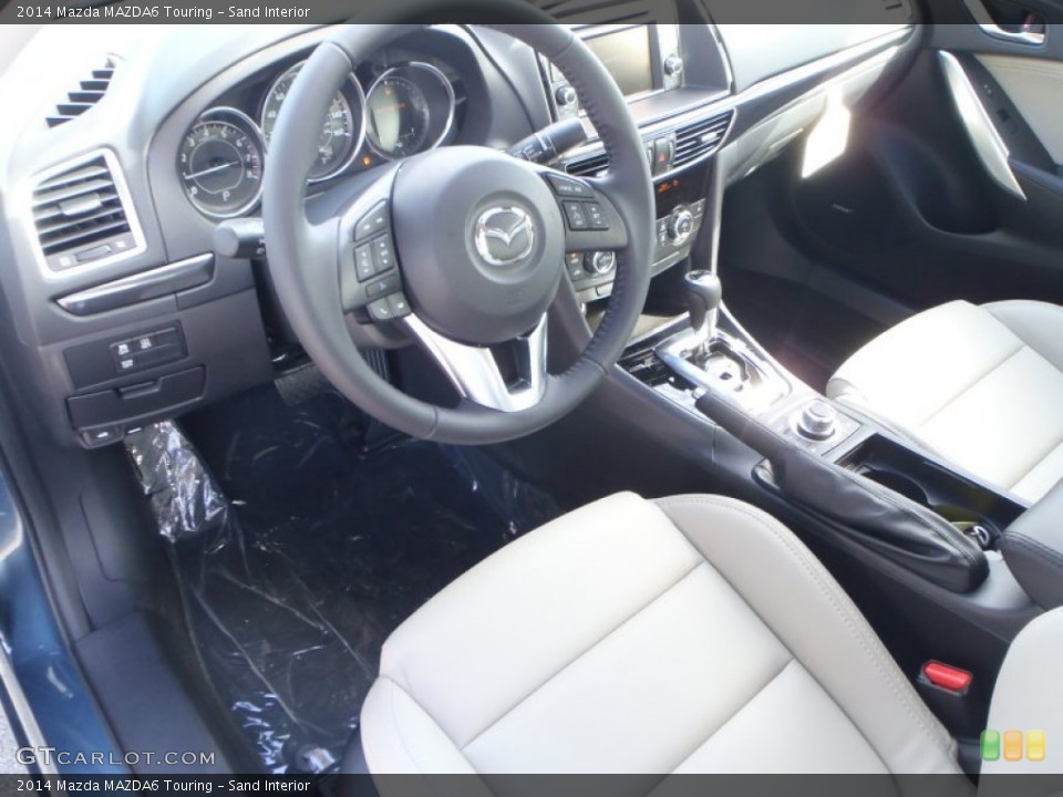 Sand Interior Prime Interior for the 2014 Mazda MAZDA6 Touring #87963867