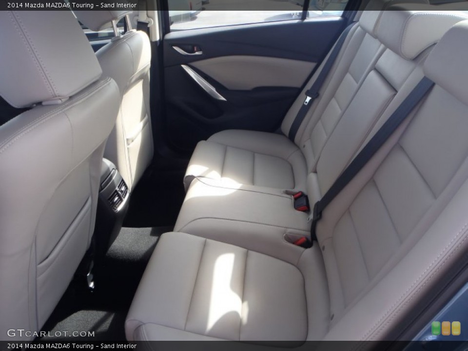 Sand Interior Rear Seat for the 2014 Mazda MAZDA6 Touring #87964089