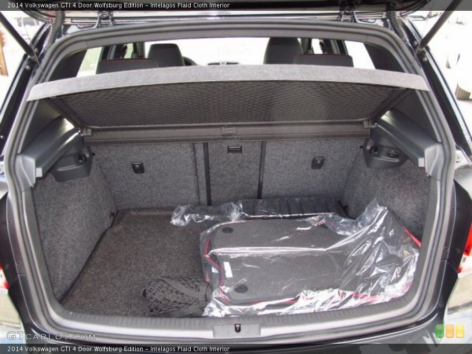 Intelagos Plaid Cloth Interior Trunk for the 2014 Volkswagen GTI 4 Door Wolfsburg Edition #87964263