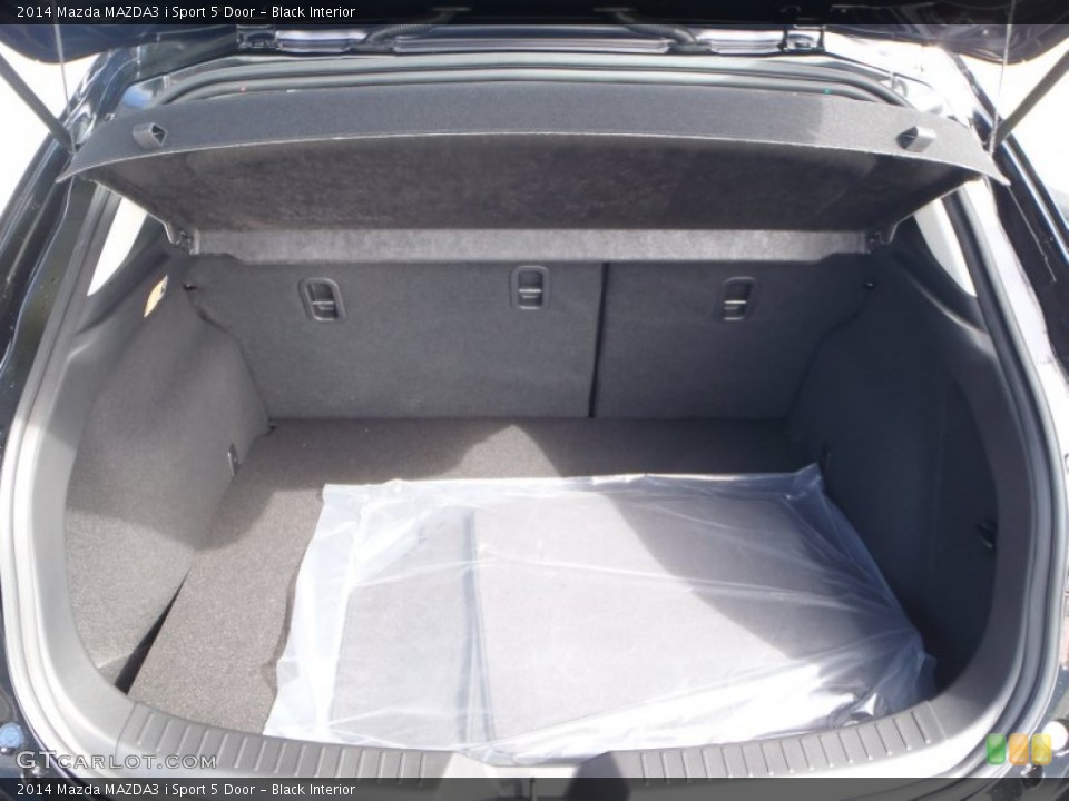 Black Interior Trunk for the 2014 Mazda MAZDA3 i Sport 5 Door #87964713