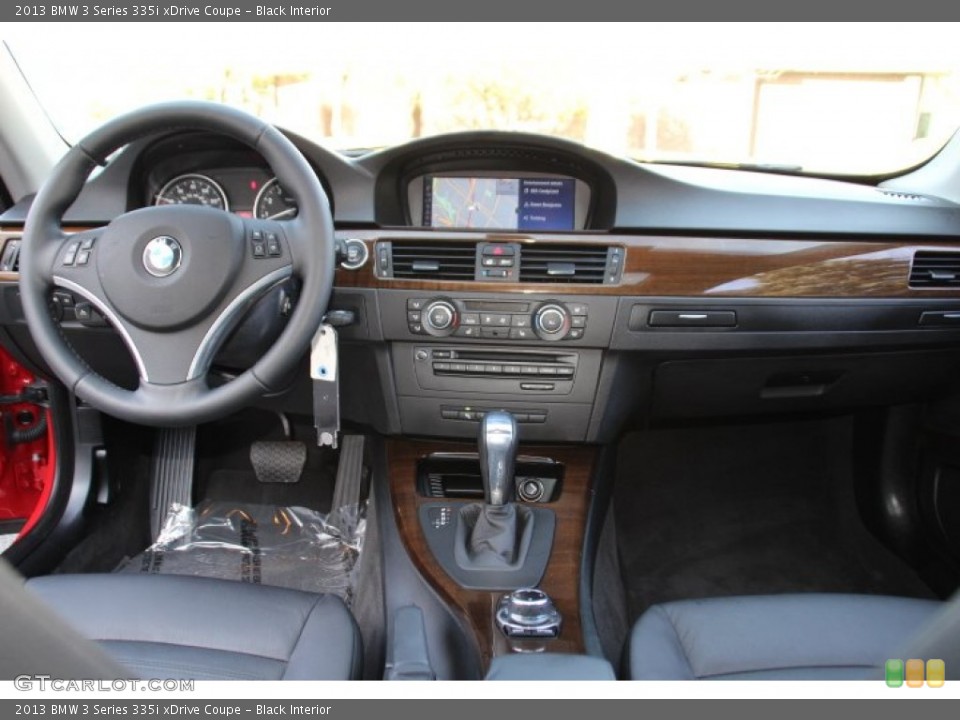 Black Interior Dashboard for the 2013 BMW 3 Series 335i xDrive Coupe #87967581