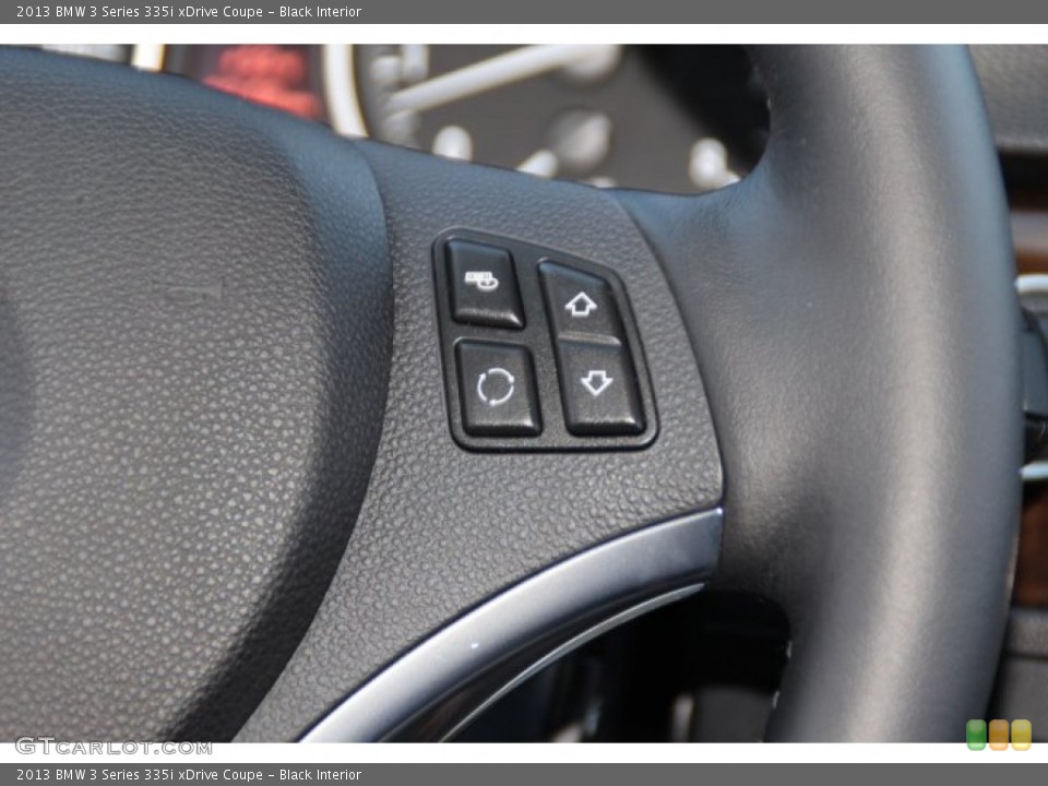 Black Interior Controls for the 2013 BMW 3 Series 335i xDrive Coupe #87967686