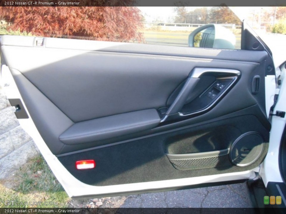 Gray Interior Door Panel for the 2012 Nissan GT-R Premium #87968901
